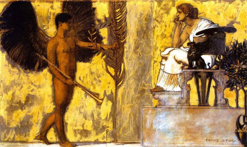 絵画へのオマージュ - フランツ・フォン・シュトック