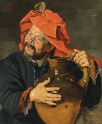 フランス・ハルスによる男性と大きな陶器の水差しまたはブラウアー

Source:
Homme avec une grande cruche en poterie ou un broer - Frans Hals