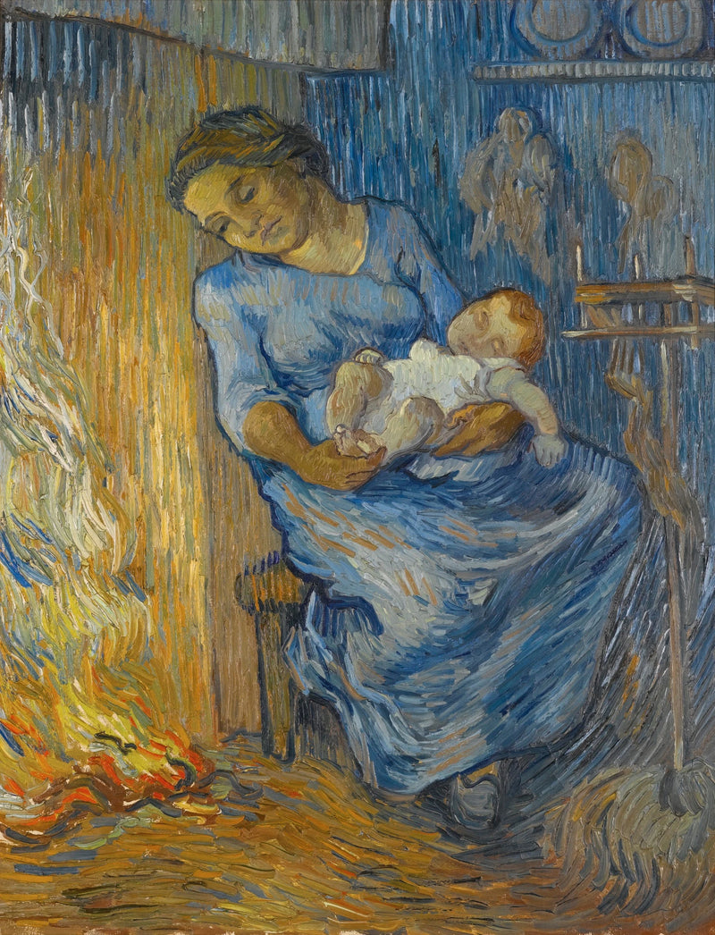 男は海にいる - Vincent van Gogh