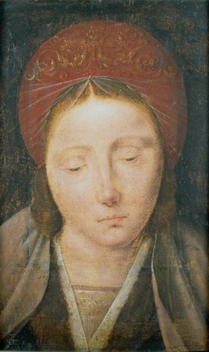 Hoofd van een treurende vrouw - Quentin Metsys image 1 reproduction réalisée par Alpha Reproduction
