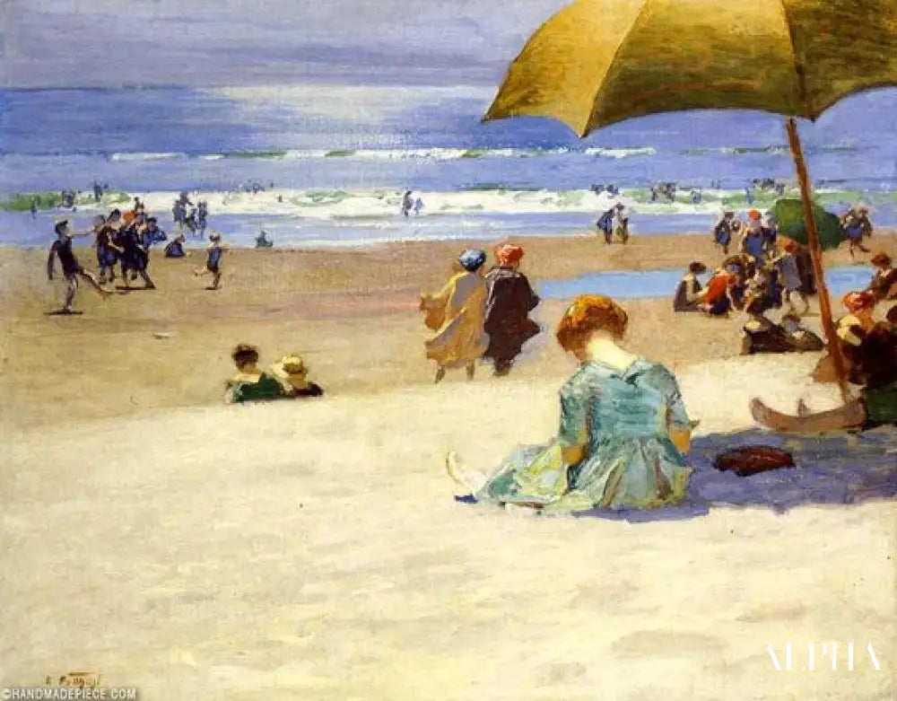 Hourtide - Edward Henry Potthast - Reproductions de tableaux et peintures haut de gamme