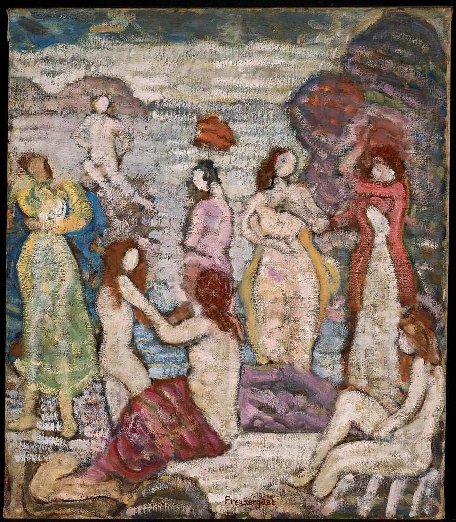 八人の水浴びをする人々 - モーリス・プレンダガスト

Source:
Huit baigneurs - Maurice Prendergast