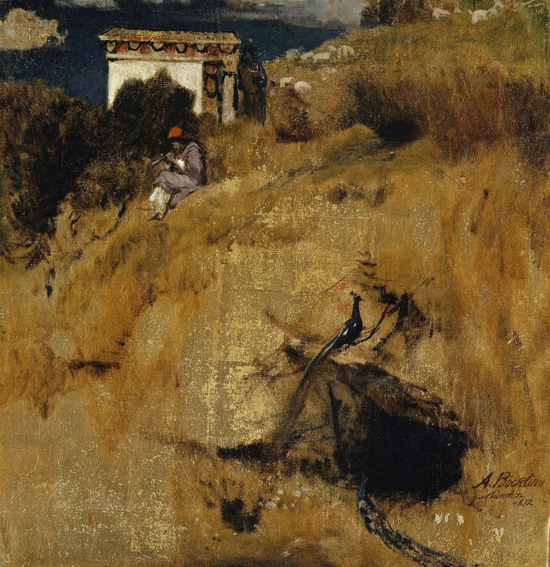 イリュール（パラヴェントの断片） - アルノルト・ベックリン

Source:
Idylle (fragment de paravent) - Arnold Böcklin