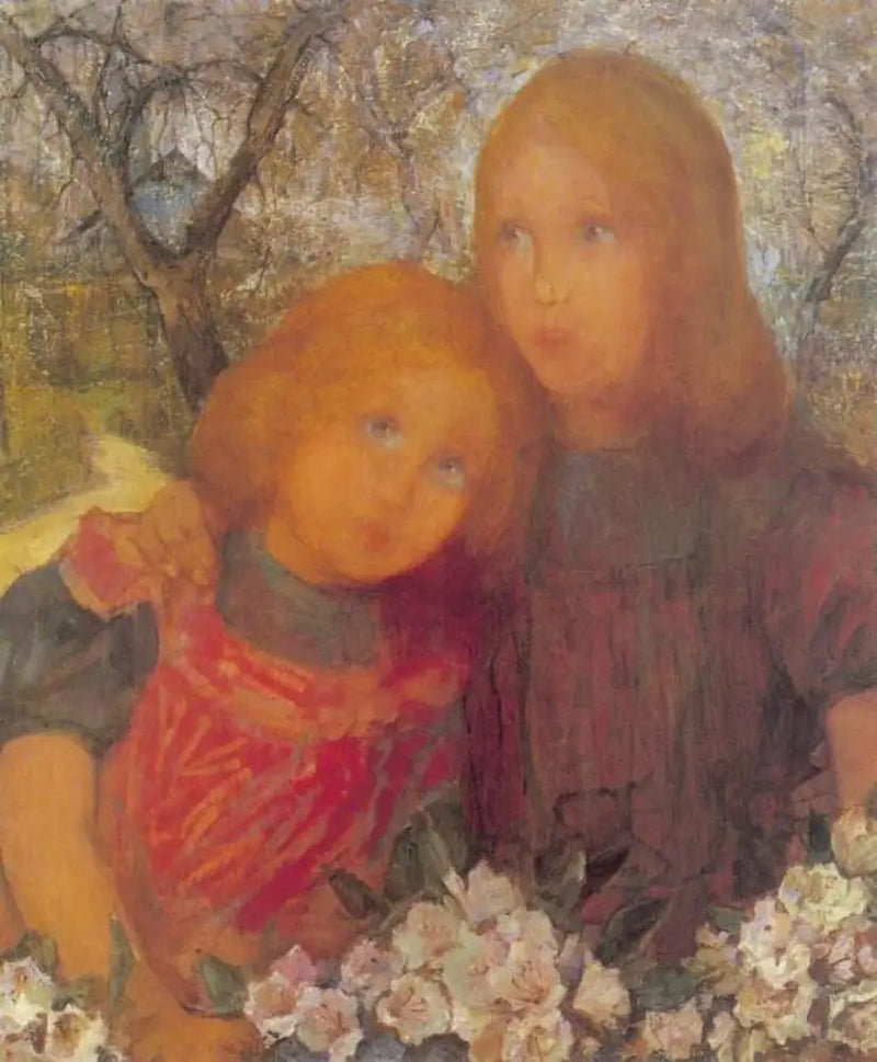 春の田園風景 - ピエト・モンドリアン