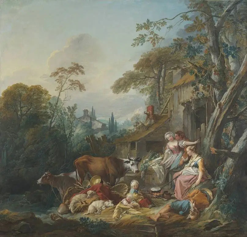 田園の幻想 - フランソワ・ブーシェ

Source:
Idylle rurale - François Boucher