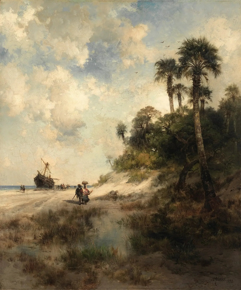 フォートジョージ島、フロリダ - トーマス・モラン

Source:
Île de Fort George, Floride - Thomas Moran