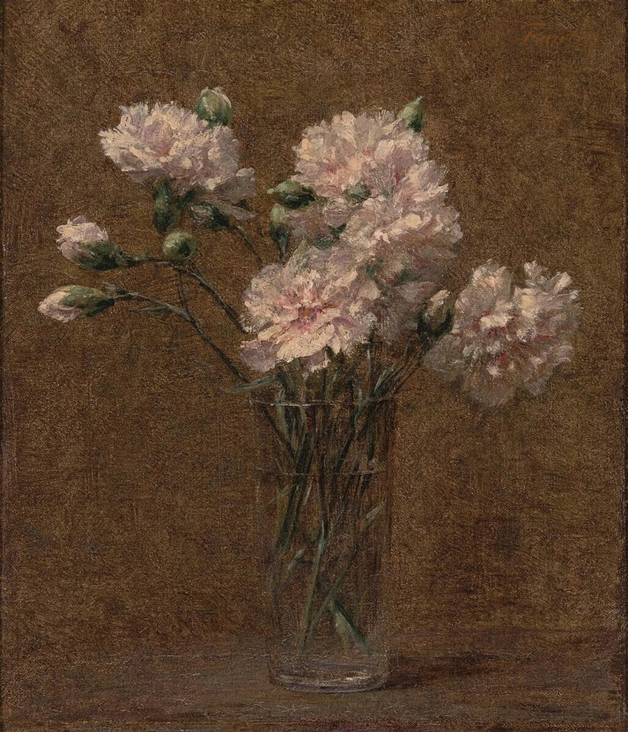 白いカップに入ったペラルゴニウム - アンリ・ファンタン＝ラトゥール

Source:
Œillets blancs dans un verre - Henri Fantin-Latour