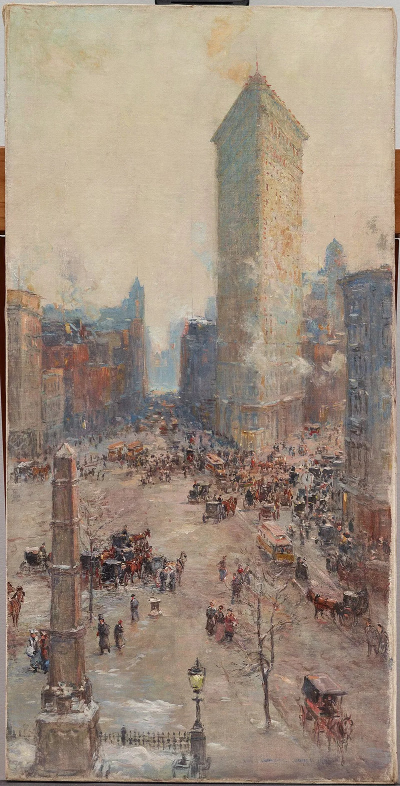 Immeuble Flat Iron - Colin Campbell Cooper