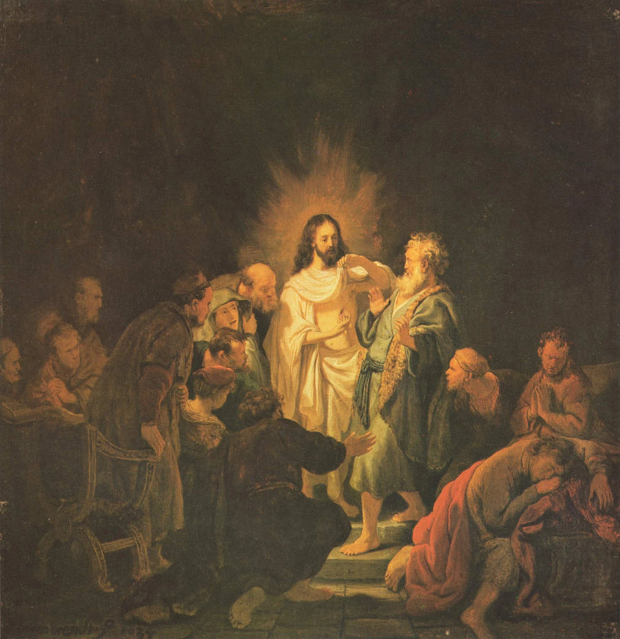 L’Incrédulité de saint Thomas — Rembrandt