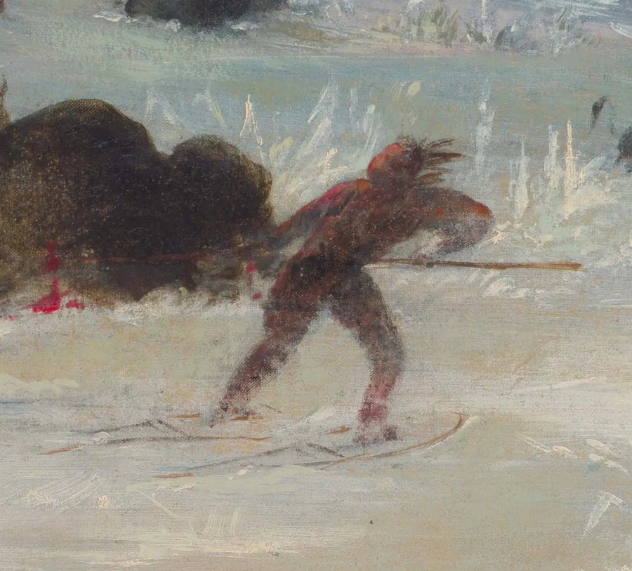 アイヌ・アシニボイン族がスノーシューでバイソンを追う - ジョージ・キャトリン

Source:
Indiens Assiniboines poursuivant le bison en raquettes - George Catlin