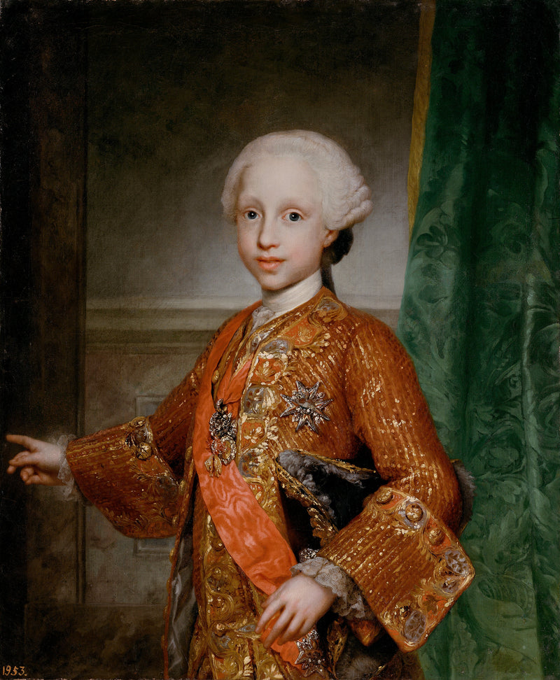 幼児フランシスコ・ハビエル・デ・エスパーニャ（1757-1771） - アントン・ラファエル・メングス