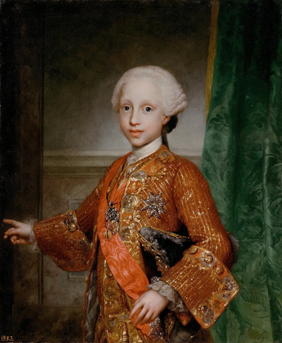 幼児フランシスコ・ハビエル・デ・エスパーニャ（1757-1771） - アントン・ラファエル・メングス