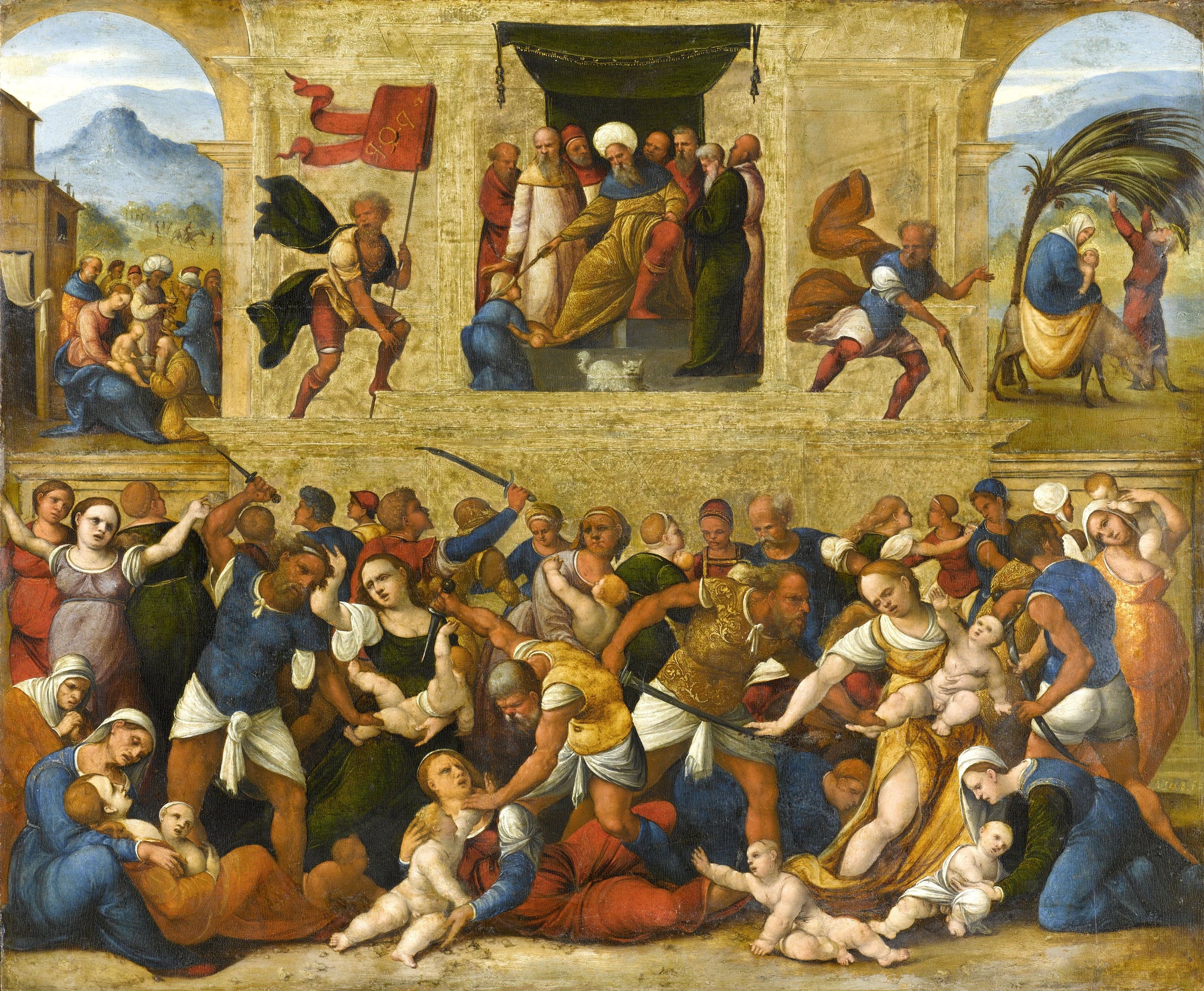 L'infanticide à Bethléem - Ludovico Mazzolino