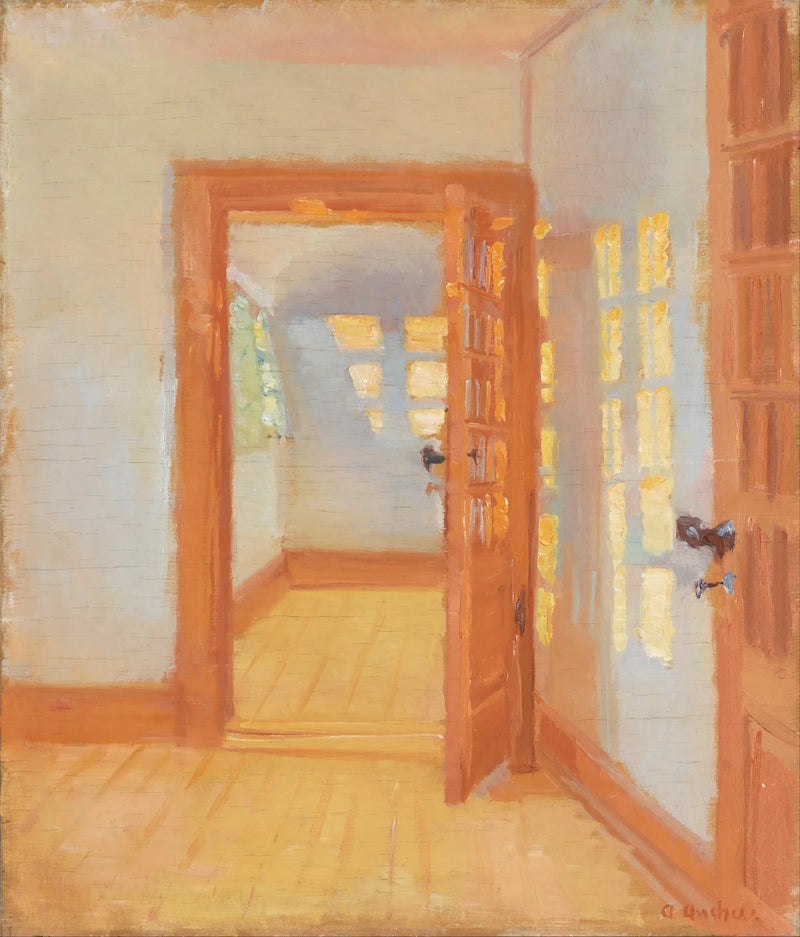Intérieur. Annexe de Brøndum - Anna Ancher
