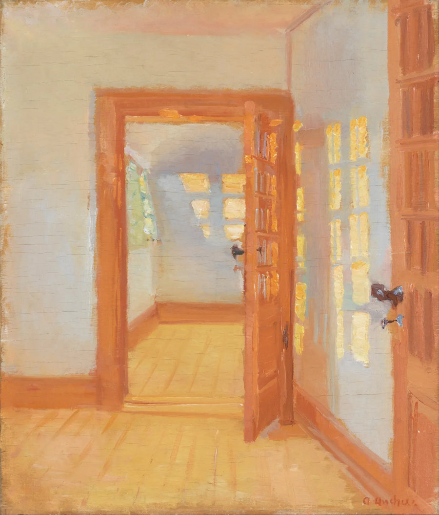Intérieur. Annexe de Brøndum - Anna Ancher