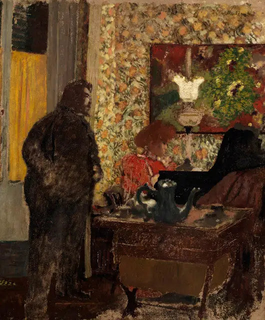Intérieur avec Misia Natanson au piano - Édouard Vuillard - Alpha Reproduction