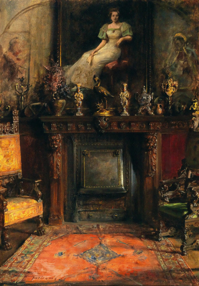 暖炉と絵画の眺めが見えるインテリア - アルチュール・フェラリス

Source:
Intérieur avec vue sur une cheminée et un tableau - Artur Ferraris