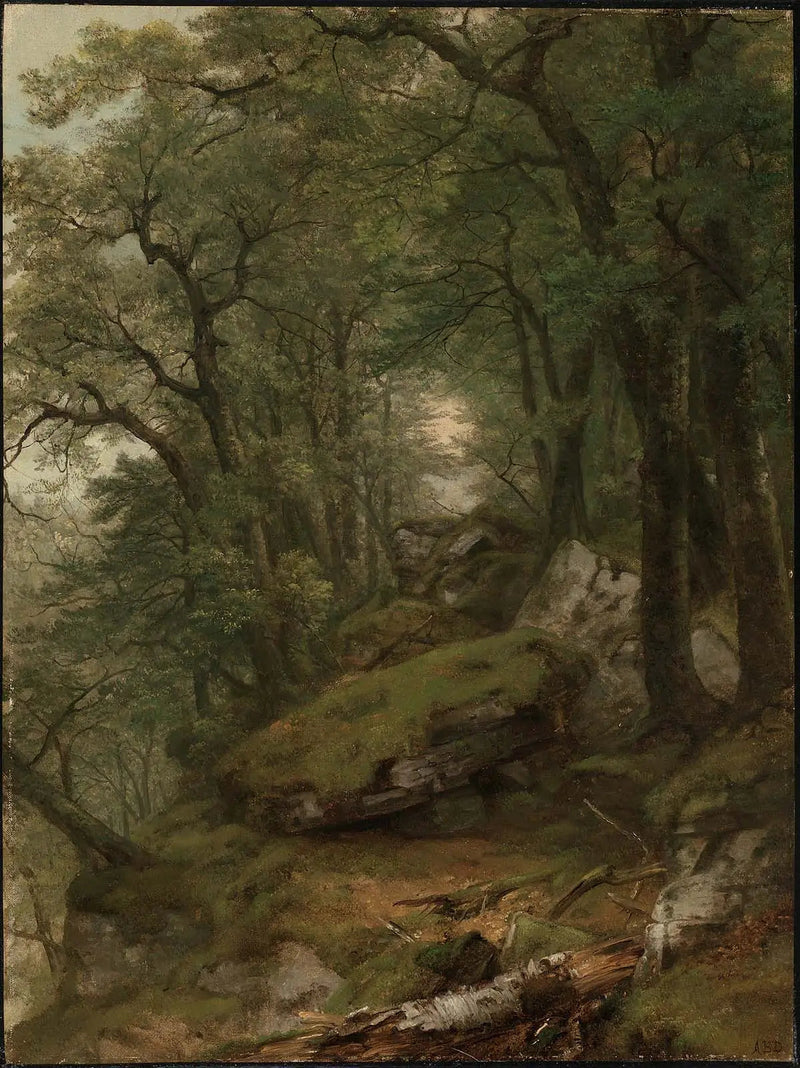 木製のインテリア - アッシャー・ブラウン・デュランド

Source:
Intérieur boisé - Asher Brown Durand