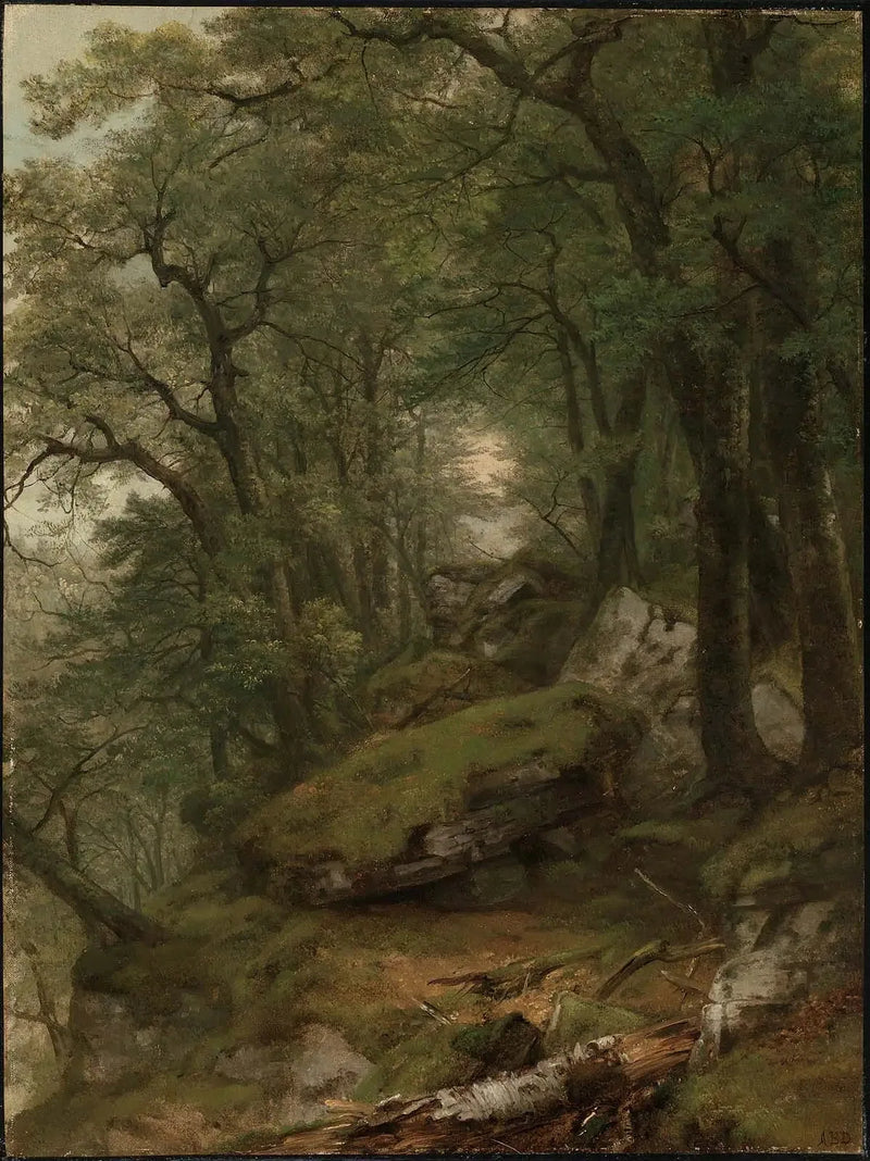 木製のインテリア - アッシャー・ブラウン・デュランド

Source:
Intérieur boisé - Asher Brown Durand