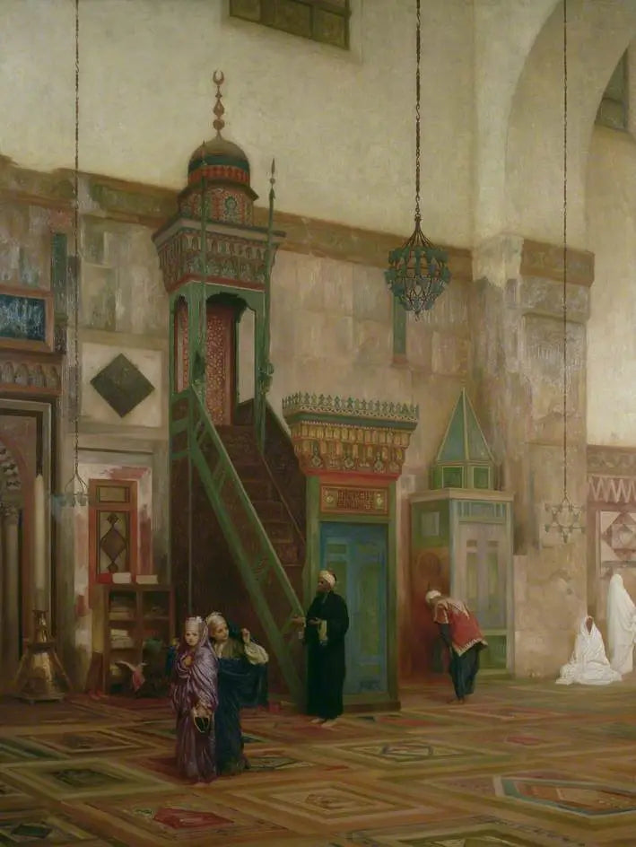 ダマスカス大モスク内部 - フレデリック・レイトン

Source:
Intérieur de la Grande Mosquée de Damas - Frederic Leighton
