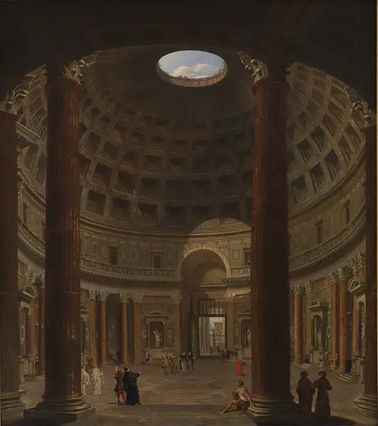 ローマのパンテオン内部 - ジョバンニ・パオロ・パニーニ

Source:
Intérieur du Panthéon, Rome - Giovanni Paolo Panini