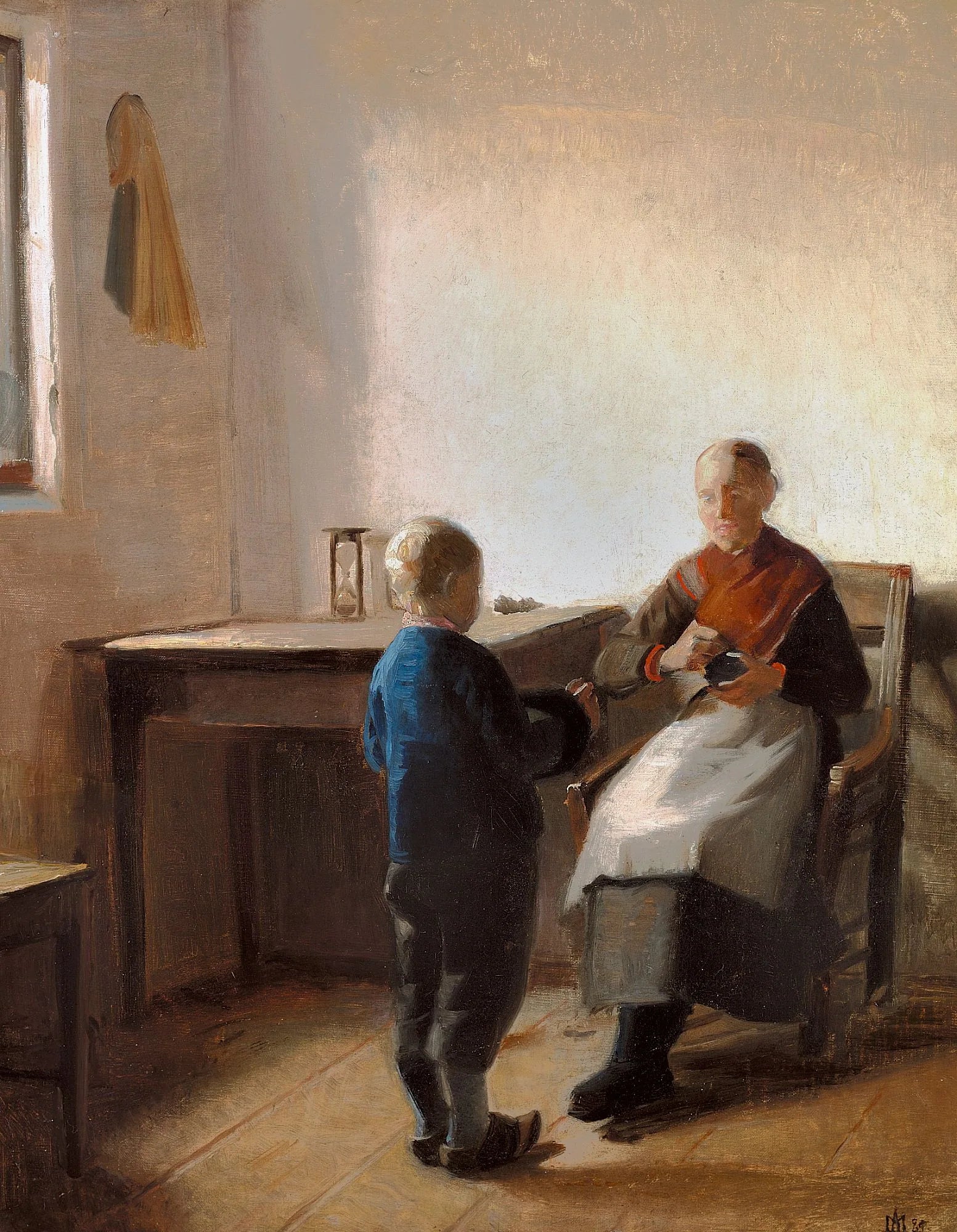 Intérieur. - Michael Peter Ancher