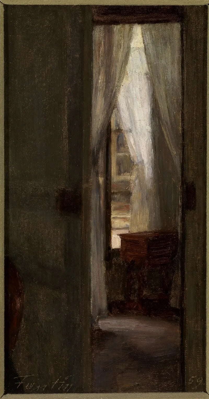 インテリア、ボーヌ通り - アンリ・ファンタン＝ラトゥール

Source:
Intérieur, rue de Beaune - Henri Fantin-Latour