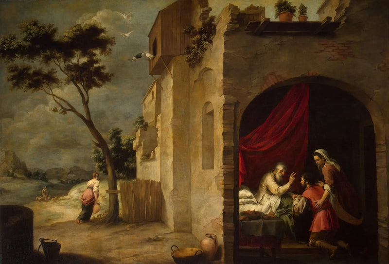 イザークがヤコブを祝福している場面 - バルトロメ・エステバン・ムリリョ

Source:
Isaac bénissant Jacob - Bartolomé Esteban Murillo