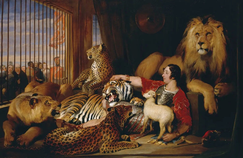 アイザック・ヴァン・アンブルグと彼の動物たち - エドウィン・ヘンリー・ランディー

Source:
Isaac van Amburgh et ses animaux - Edwin Henry Landseer