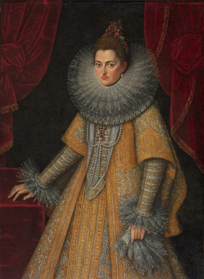 オーストリア大公女イザベル・クララ・ユージェニー - フランス・プルブス・ザ・ヤンガー

Source:
Isabelle Clara Eugénie, archiduchesse d'Autriche - Frans Pourbus the Younger