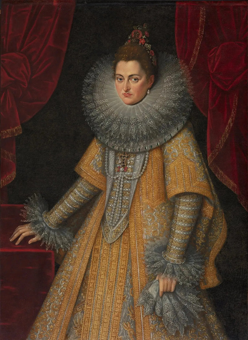 オーストリア大公女イザベル・クララ・ユージェニー - フランス・プルブス・ザ・ヤンガー

Source:
Isabelle Clara Eugénie, archiduchesse d'Autriche - Frans Pourbus the Younger
