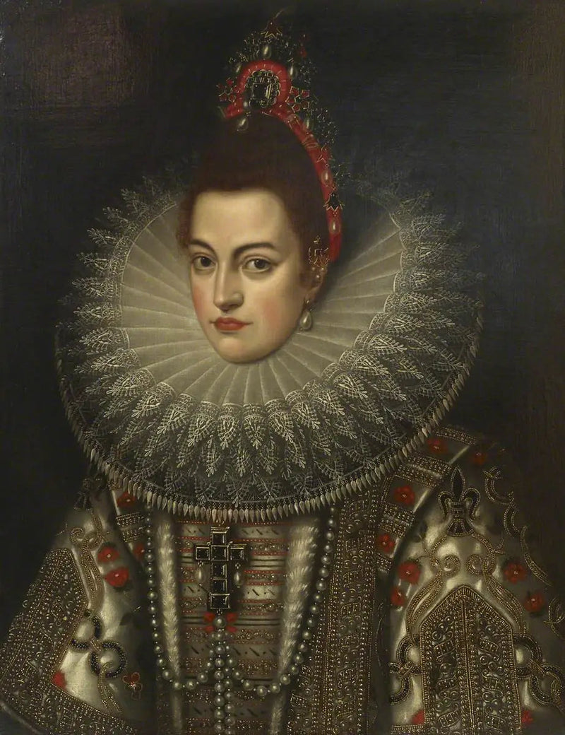 イザベル・クララ・ユージェニー・ド・オーストリア（1566-1633）、スペインのインファンテ - フランス・プルブス・ザ・ヤンガー

Source:
Isabelle Clara Eugénie d'Autriche (1566-1633), infante d'Espagne - Frans Pourbus the Younger