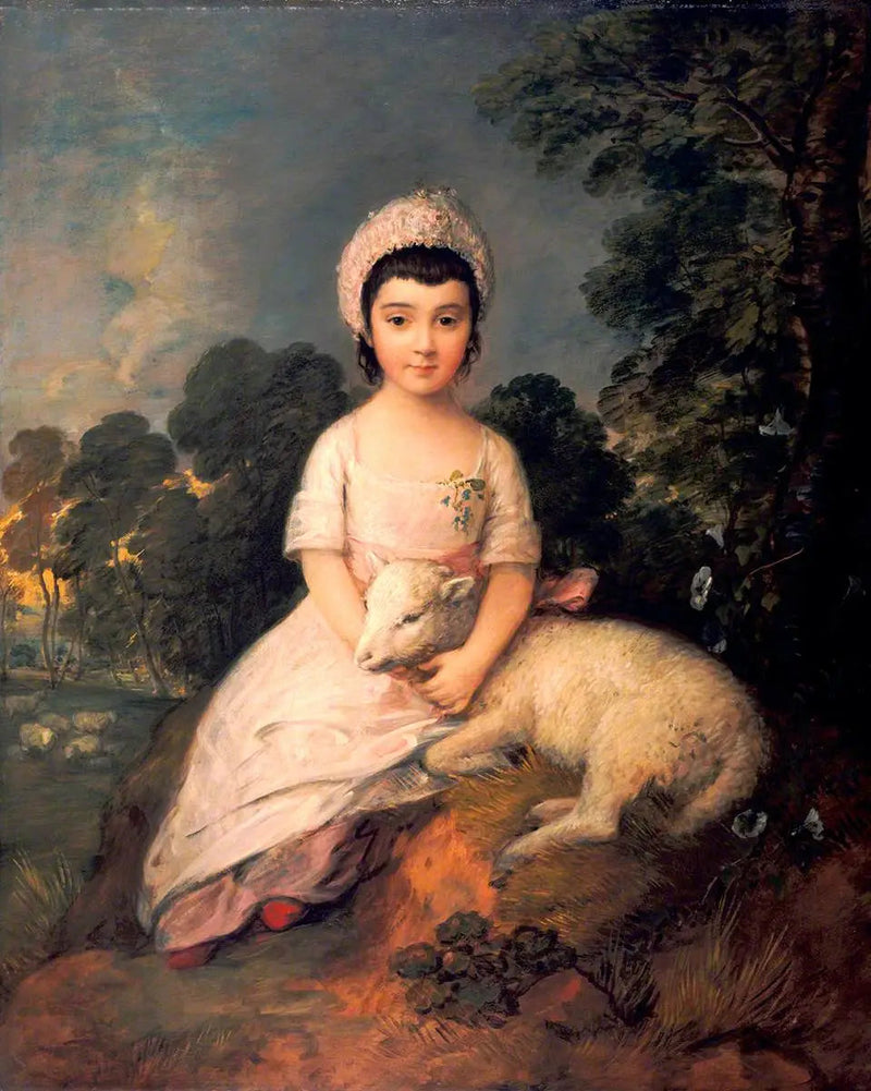 イザベル・フランクス（約1769/1770–1855） - トマス・ゲインズバロー