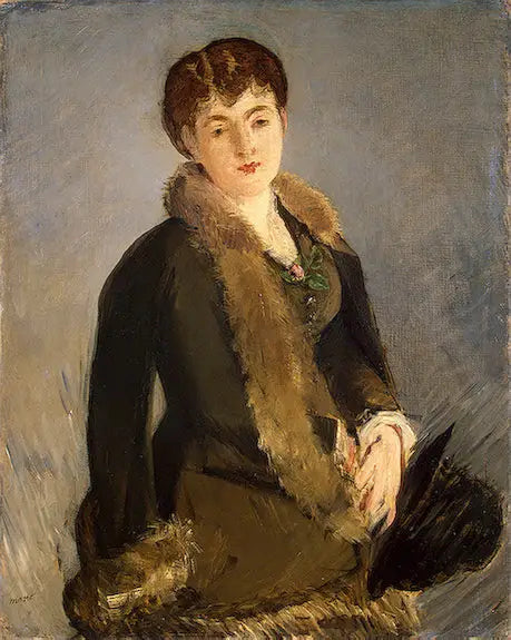 Isabelle Lemonnier le Chapeau à la Main - Édouard Manet image 1 tableau peint à l’huile sur toile