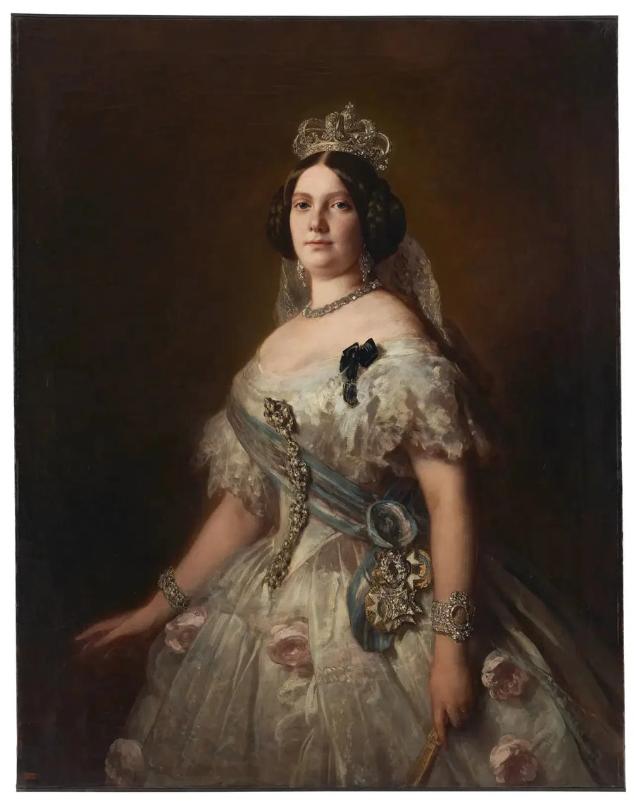イザベル、スペインの女王 - フランツ・ザヴェル・ウィンターhalter

Source:
Isabelle, reine d’Espagne - Franz Xaver Winterhalter