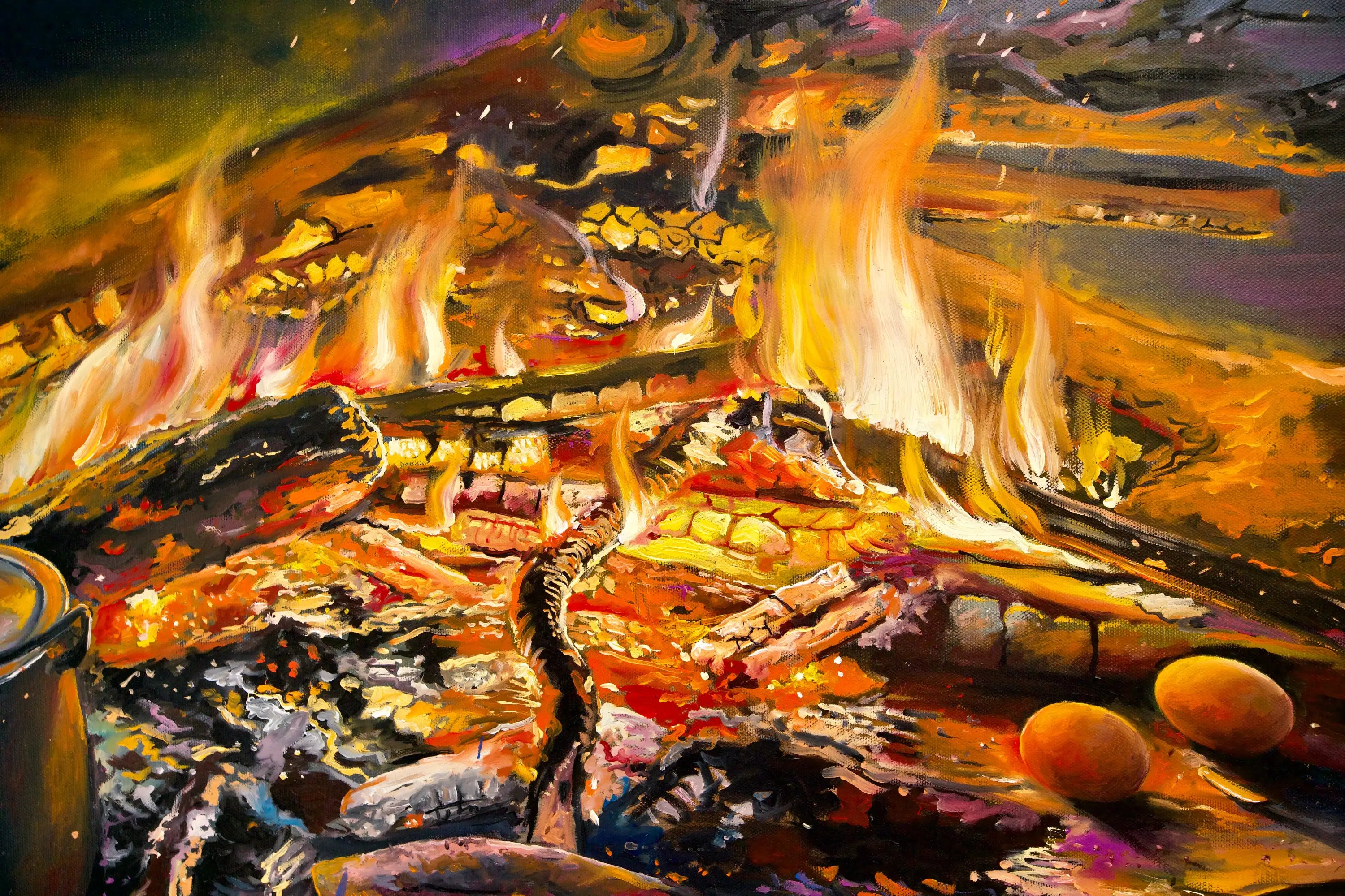 Issan | 160 X 120 cm Reproductions de tableaux à la peinture à l’huile