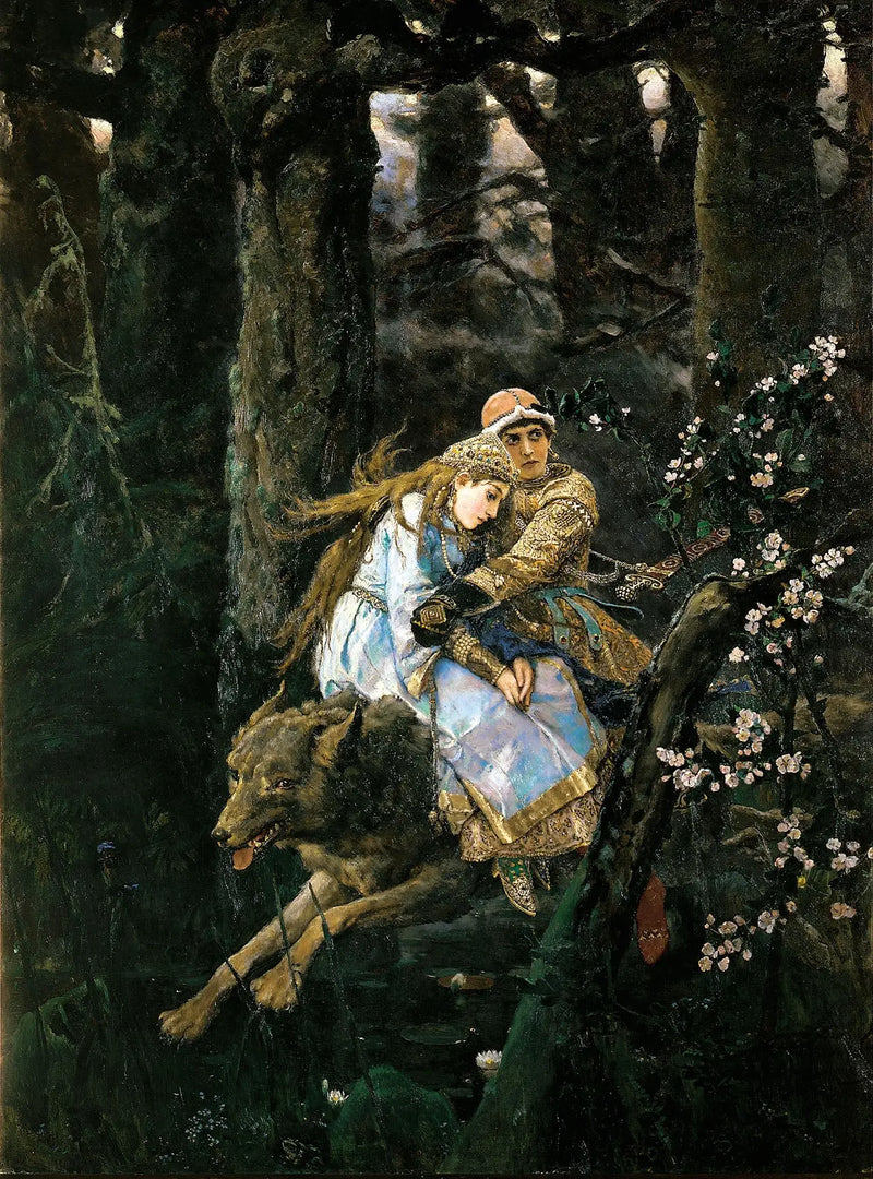 イワン・ツァレヴィッチと灰色の狼に乗る - ヴィクトル・ヴァスネツォフ

Source:
Ivan Tsarévitch chevauchant le loup gris - Viktor Vasnetsov