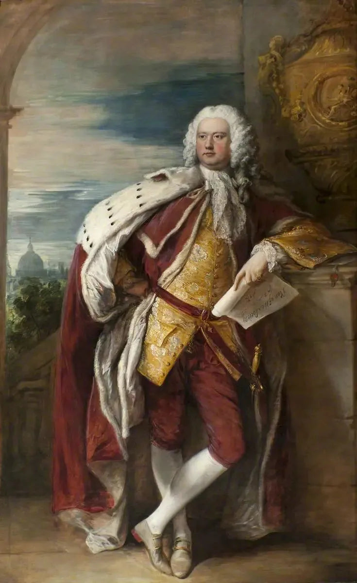 ジェイコブ・ブヴェリー（1694–1761）、フォークストンの第1代ヴィコメットおよび芸術協会の初代会長（トーマス・ハドソンによる） - トーマス・ゲインズバロー