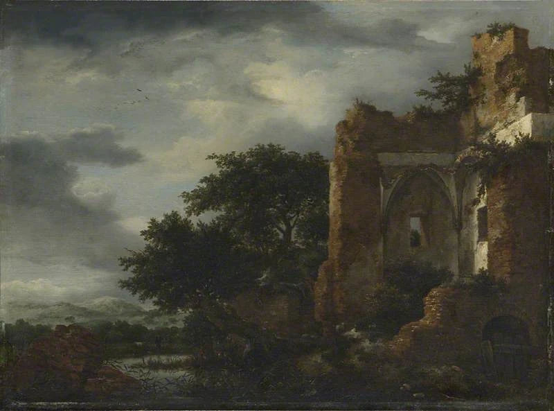 Ruines dans un paysage de dunes - Jacob van Ruisdael