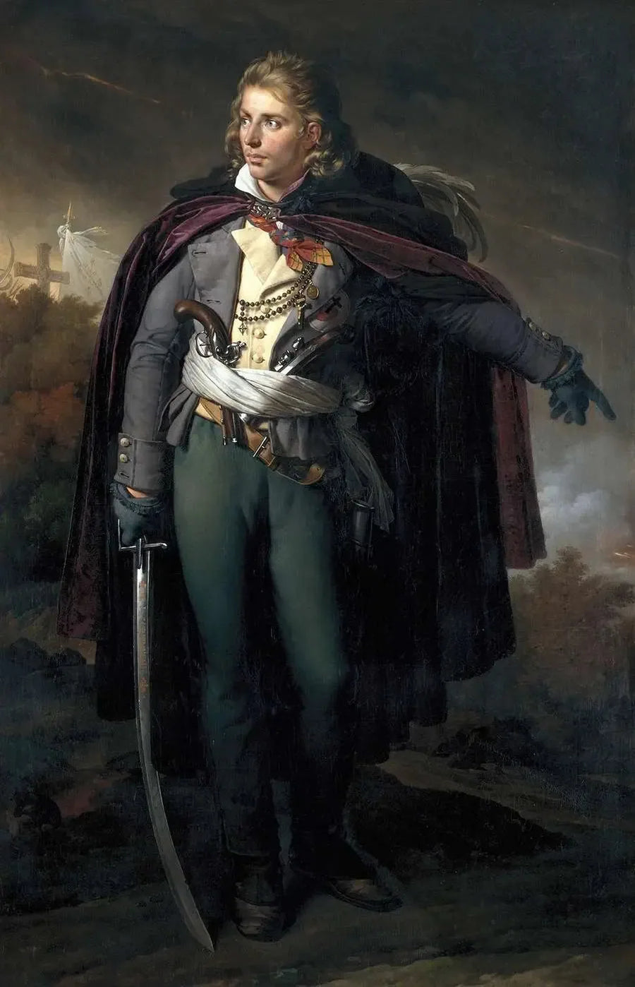 ジャック・カテリノー、ヴァンデー総司令官（1759-1793） - アンヌ＝ルイーズ・ジロデ

Source:
Jacques Cathelineau, Généralissime vendéen (1759-1793) - Anne-Louis Girodet