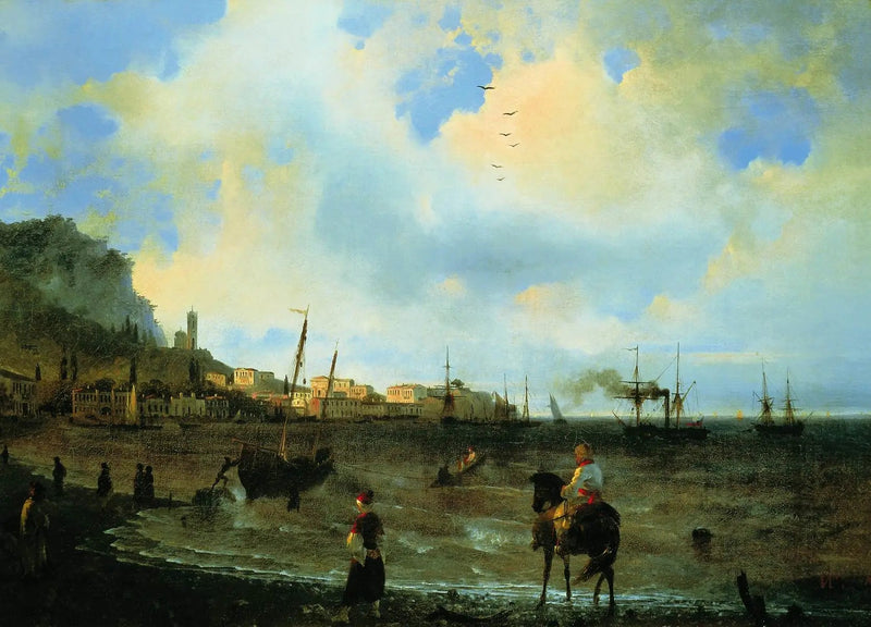 ヤルタ - イワン・アイヴァゾフスキー

Source:
Jalta - Ivan Aïvazovski