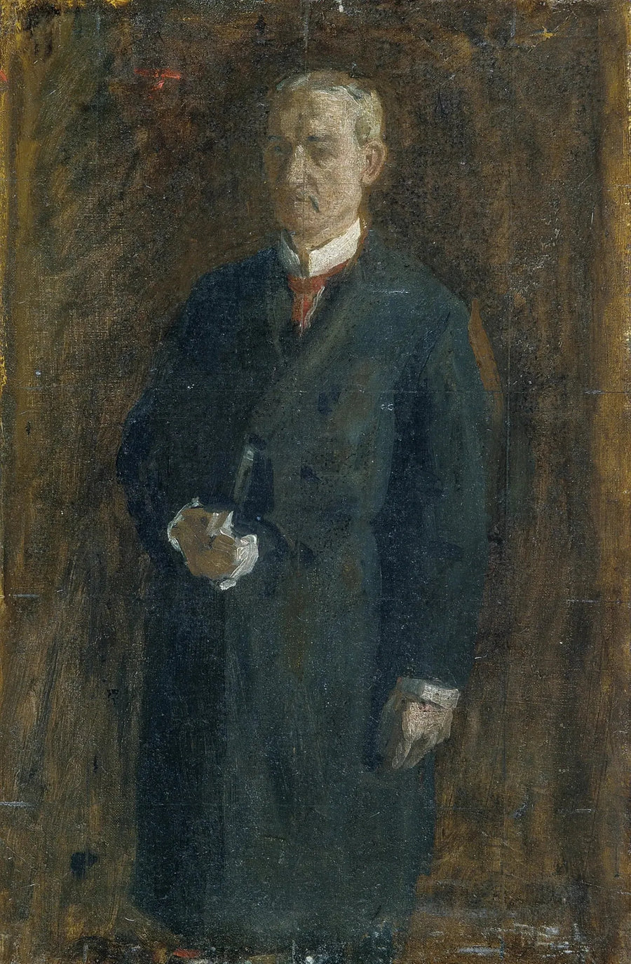 ジェームズ・マッキアスター（クロッキー） - トーマス・イーキンス

Source:
James MacAlister (Croquis) - Thomas Eakins