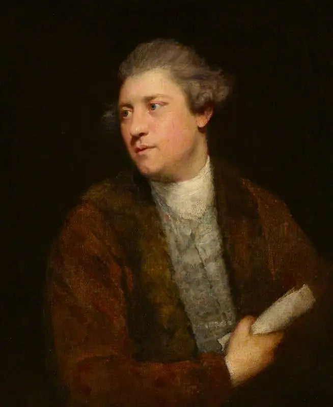 James « Ossian » Macpherson, député (1736-1796) - Joshua Reynolds image 1 copie peinte à la main à l’huile