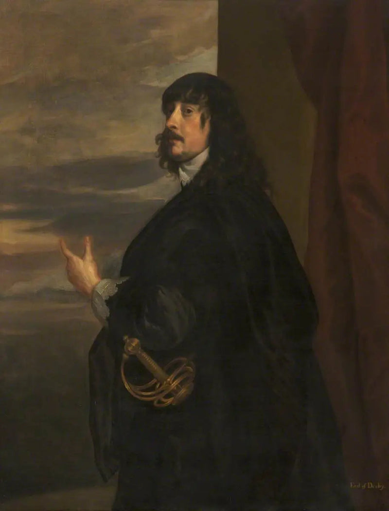 ジェームズ・スタンリー（1607年–1651年）、ダービー伯爵第7代 - アントワーヌ・ヴァン・ダイク

Source:
James Stanley (1607–1651), 7e comte de Derby - Antoine van Dyck