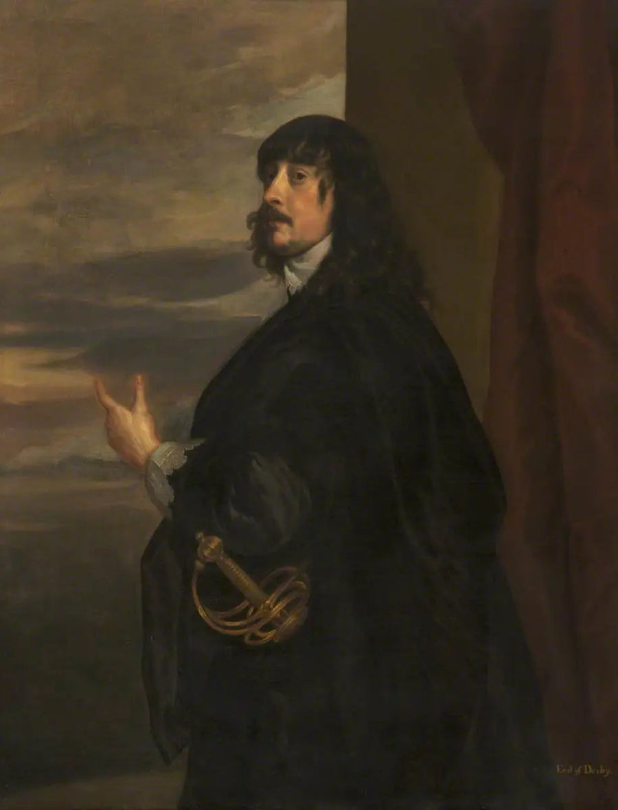 ジェームズ・スタンリー（1607年–1651年）、ダービー伯爵第7代 - アントワーヌ・ヴァン・ダイク

Source:
James Stanley (1607–1651), 7e comte de Derby - Antoine van Dyck