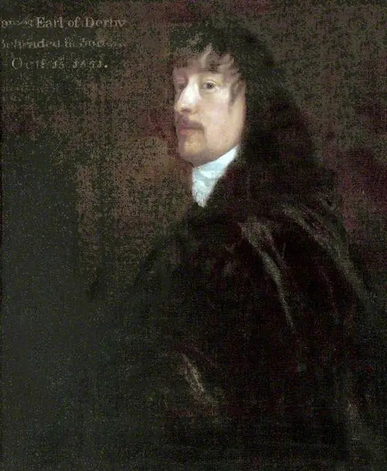 ジェームズ・スタンリー（1607年–1651年）、ダービー伯爵第7代 - アントワーヌ・ヴァン・ダイク

Source:
James Stanley (1607–1651), 7e comte de Derby - Antoine van Dyck