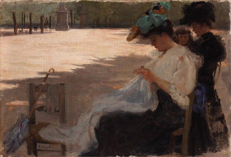 Jardin du Luxembourg - Eliseu Visconti