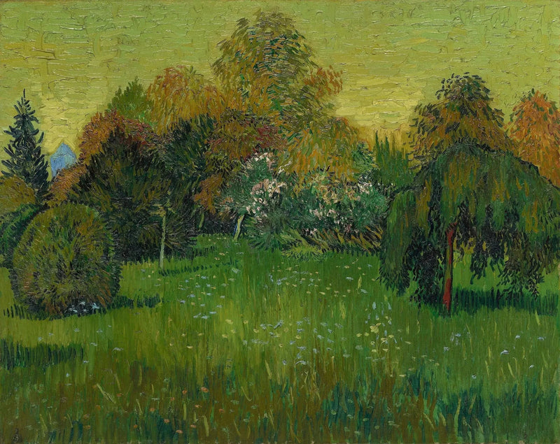 詩人の庭 - Vincent van Gogh