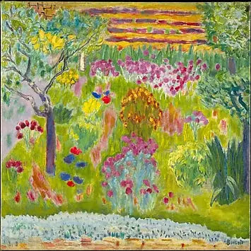 JArdin - Pierre Bonnard image 1 tableau peint à l’huile sur toile
