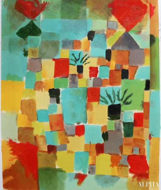 Jardins du Sud (Tunisie) - Paul Klee - Reproductions de tableaux et peintures haut de gamme